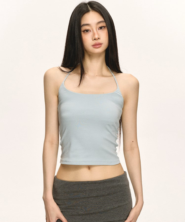 Halter Neck Short Camisole ANA0024