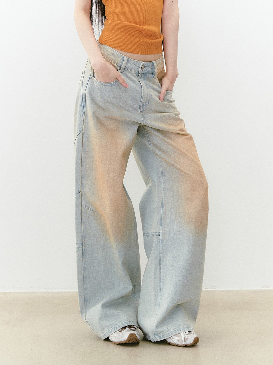 Vintage Blue Straight Jeans VIA0277