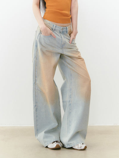 Vintage Blue Straight Jeans VIA0277