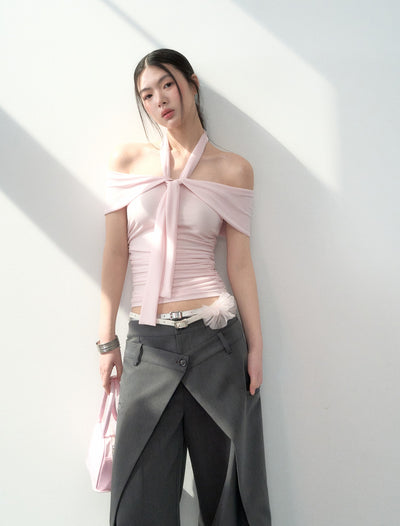 Halter Neck Straps Top LAL0185