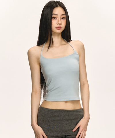 Halter Neck Short Camisole ANA0024