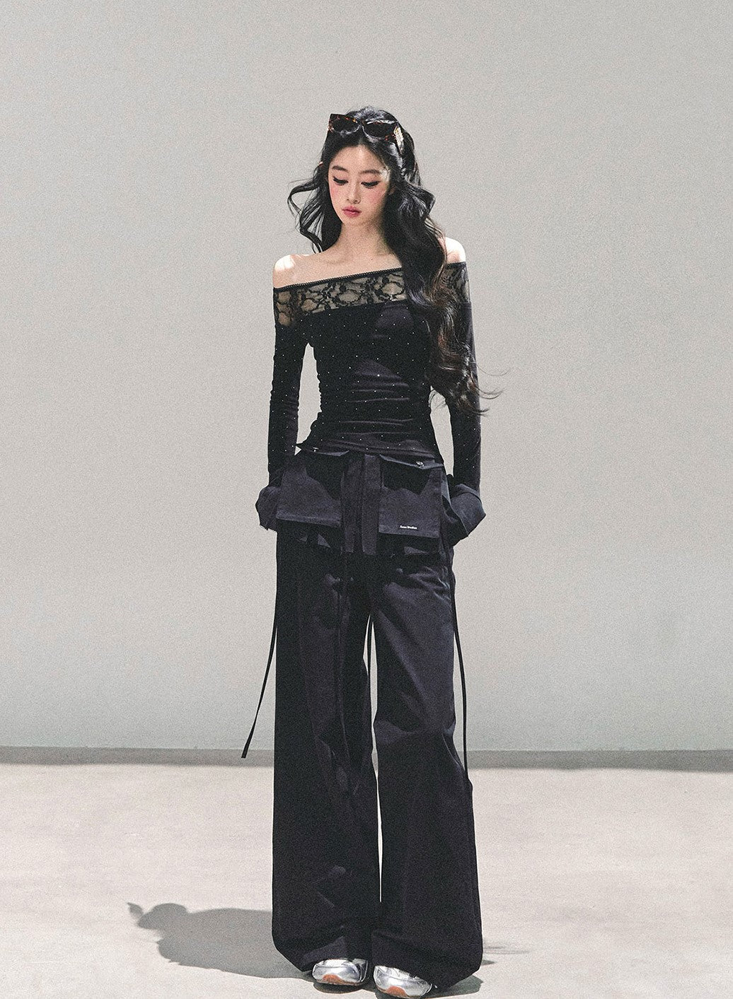 American-style Relaxed Wide-leg Pants DIA0668