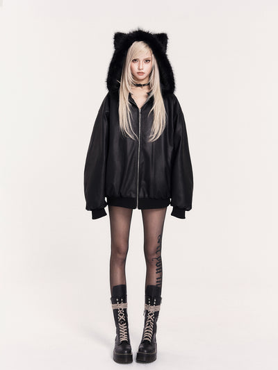 Gothic Letter Black Stockings VOC0462