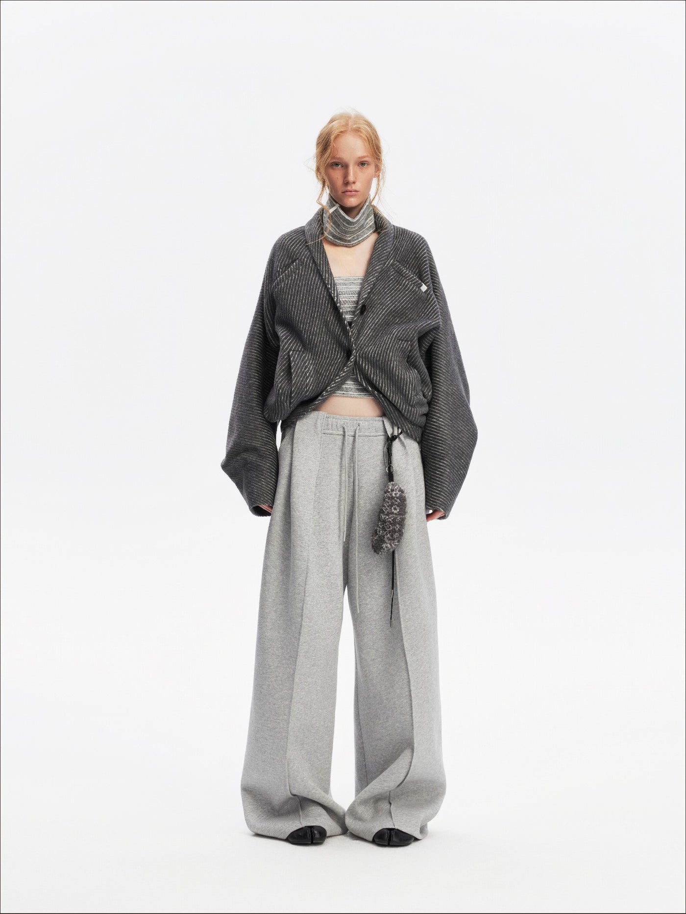 Drop-shoulder Batwing Sleeve Jacket SAL0191