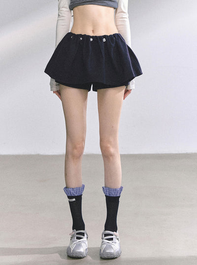 Puffy Umbrella Short Skirt DIA0560
