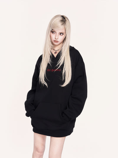 Little Devil Wings Hooded Dress/Sweatshirt VOC0461