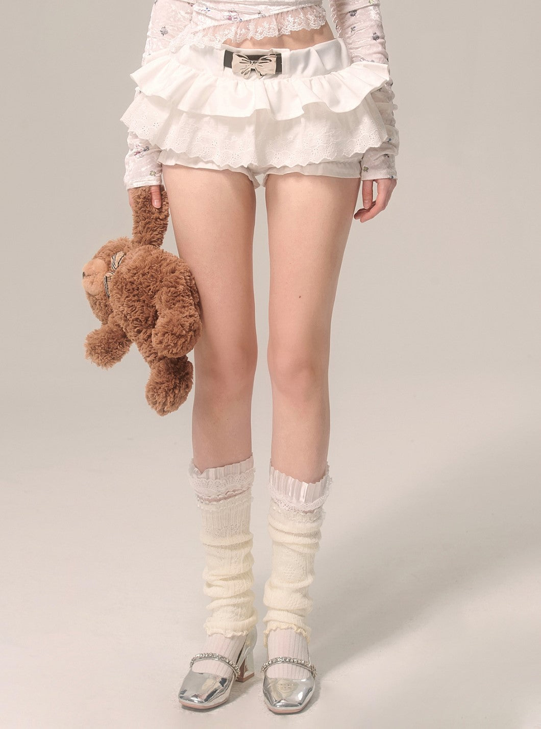 Romantic Bow Lace Design Skirt DIA0089
