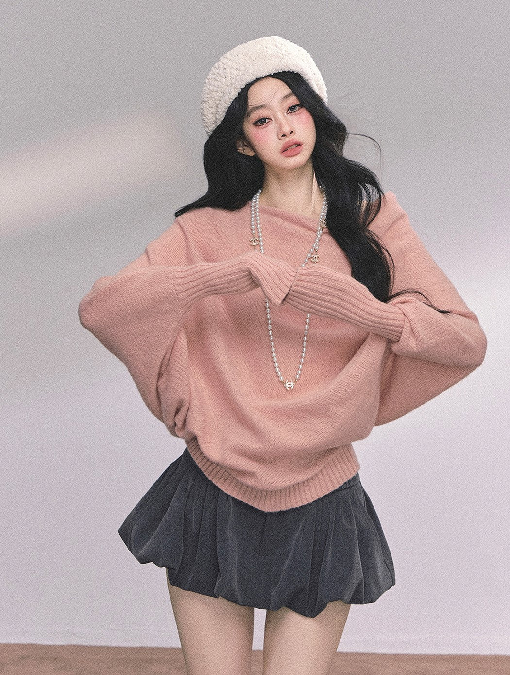 French Style Loose Sweater DIA0731