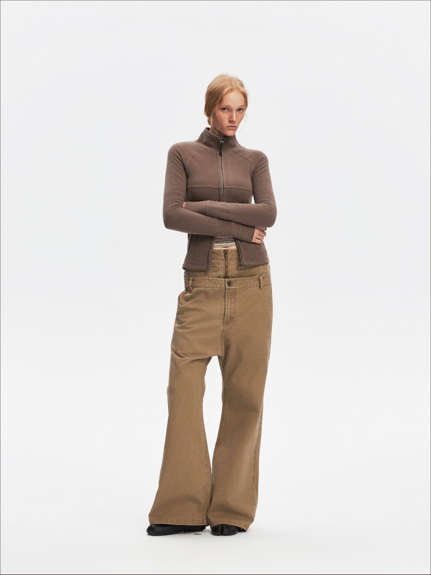 Sports Style Fleece Design Slim Jacket SAL0203