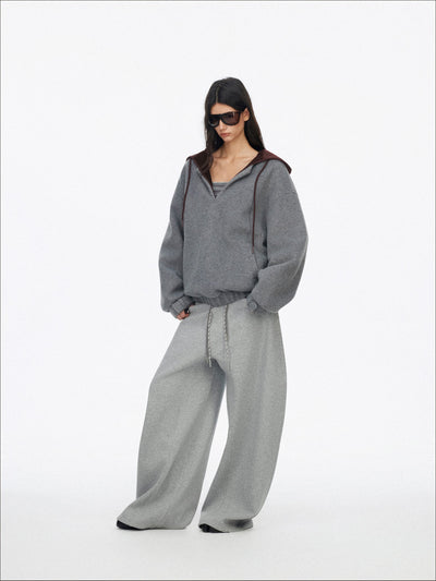 Classic Wide-Leg Drawstring Sweatpants SAL0197