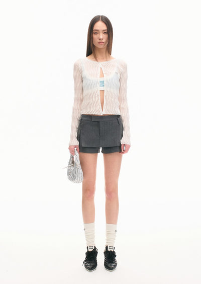 Butterfly-shaped Arc Collar Camisole NOT0168
