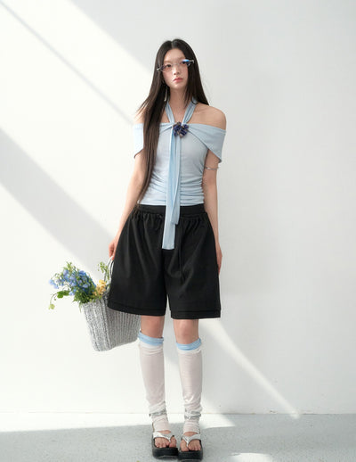 Halter Neck Straps Top LAL0185