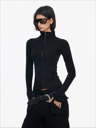 Sports Style Fleece Design Slim Jacket SAL0203