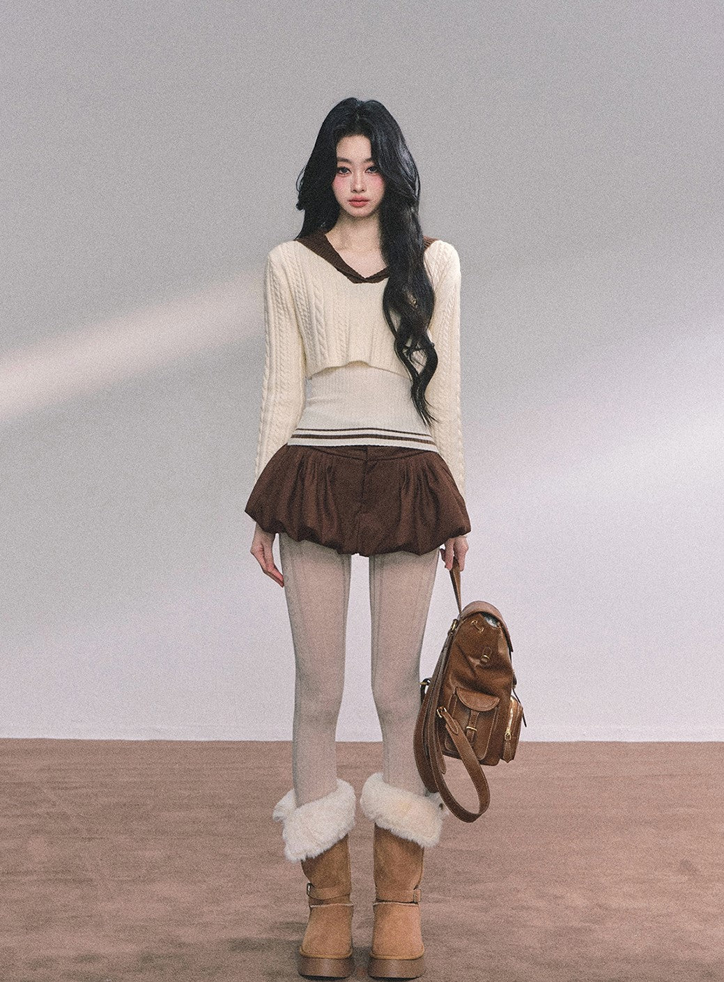 French Puffy Short Skirt DIA0606