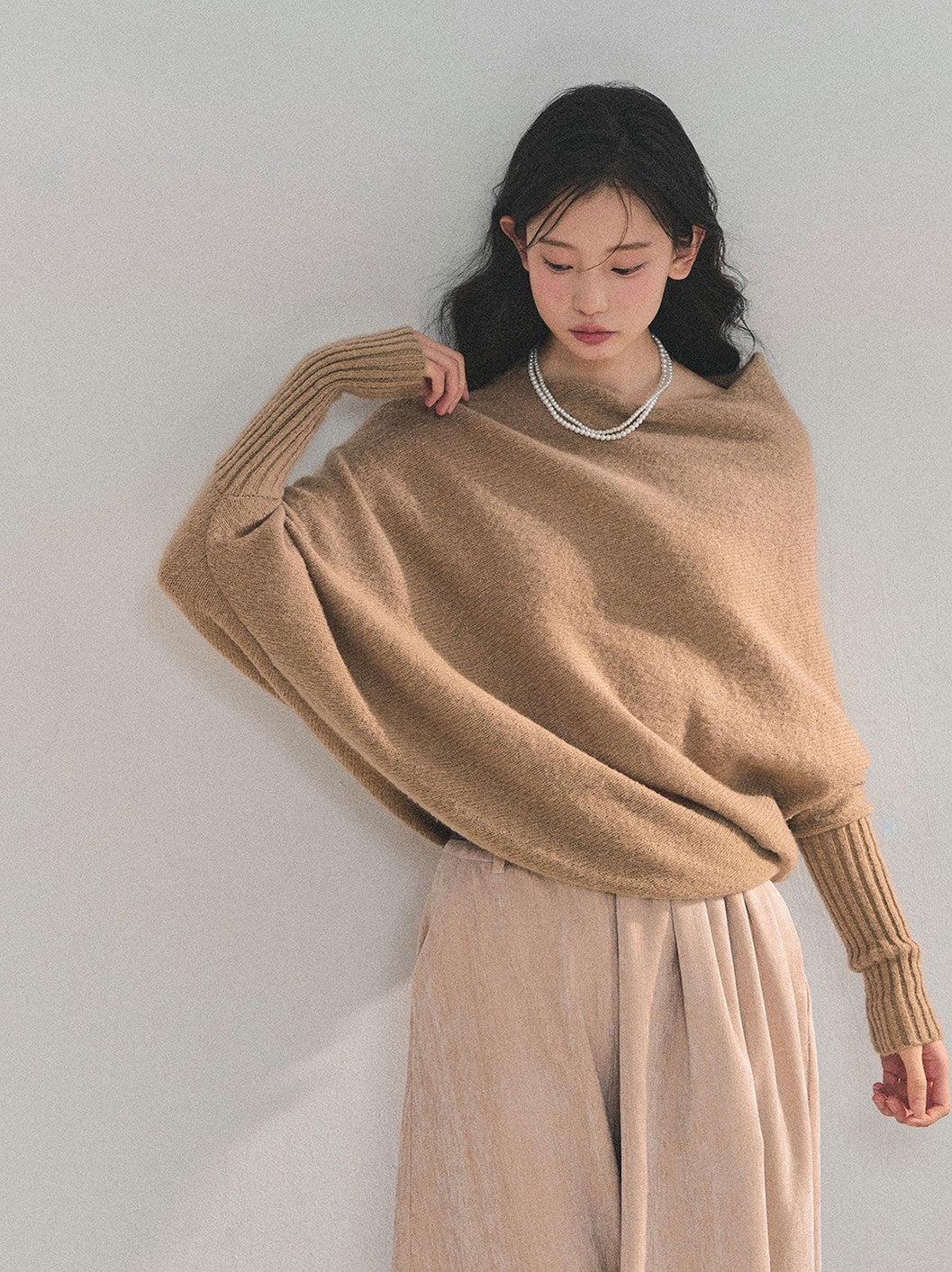 French Style Loose Sweater DIA0731