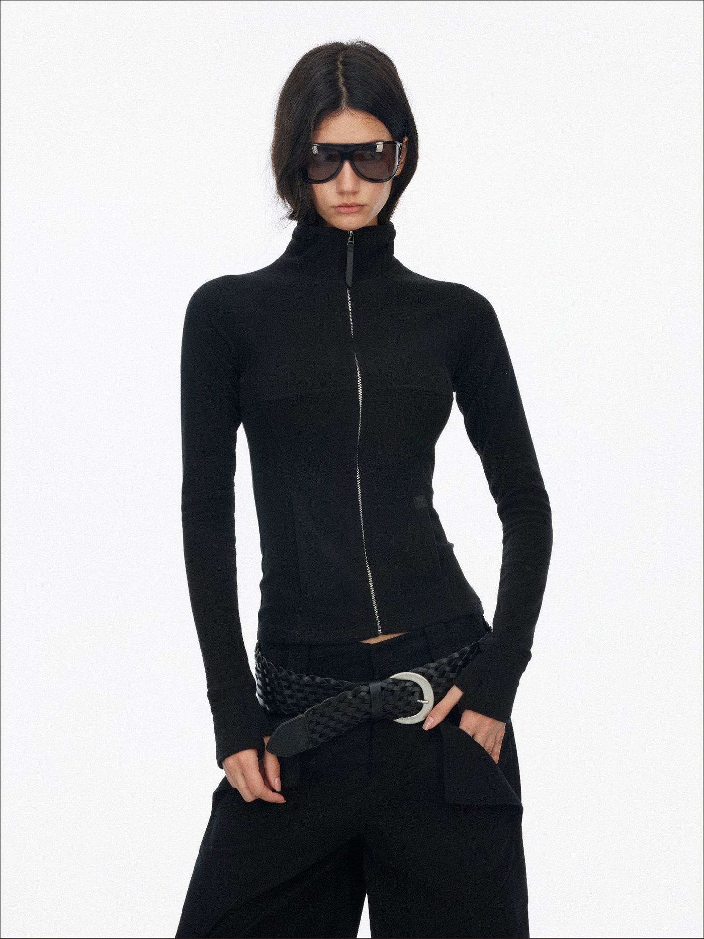 Sports Style Fleece Design Slim Jacket SAL0203