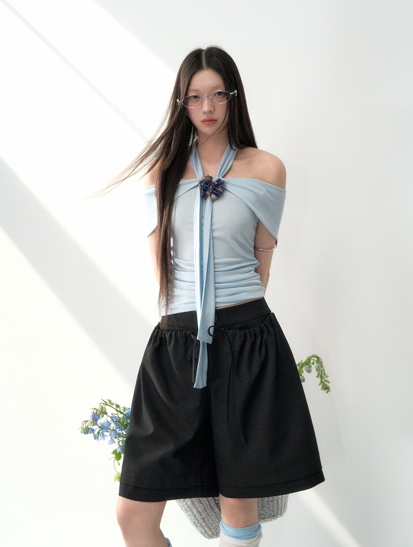Halter Neck Straps Top LAL0185