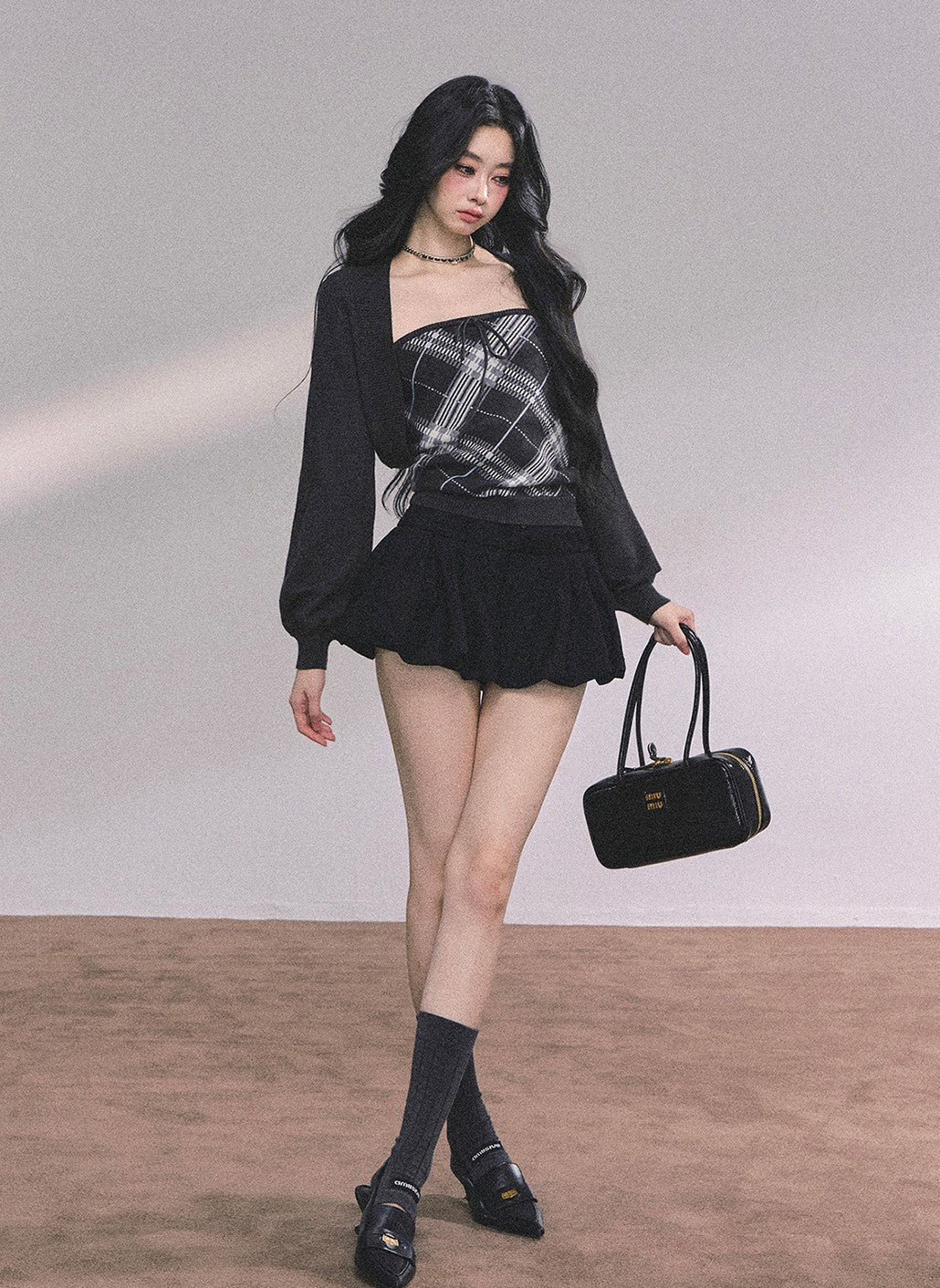 French Puffy Short Skirt DIA0606
