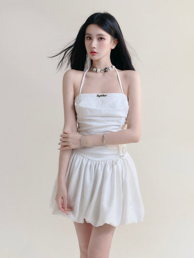 Moonlight Halter Neck Suspender Ballet Dress FRA0183