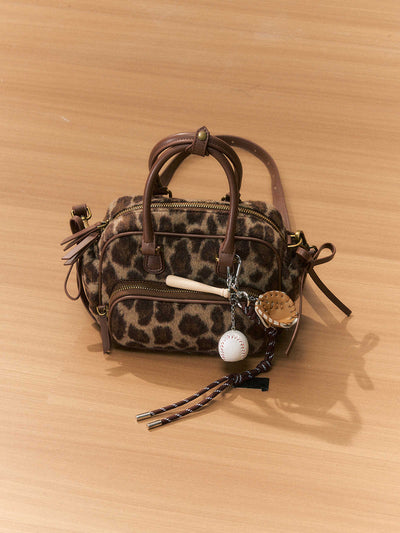 Hand-held Shoulder Crossbody Leopard Bag SHI0100