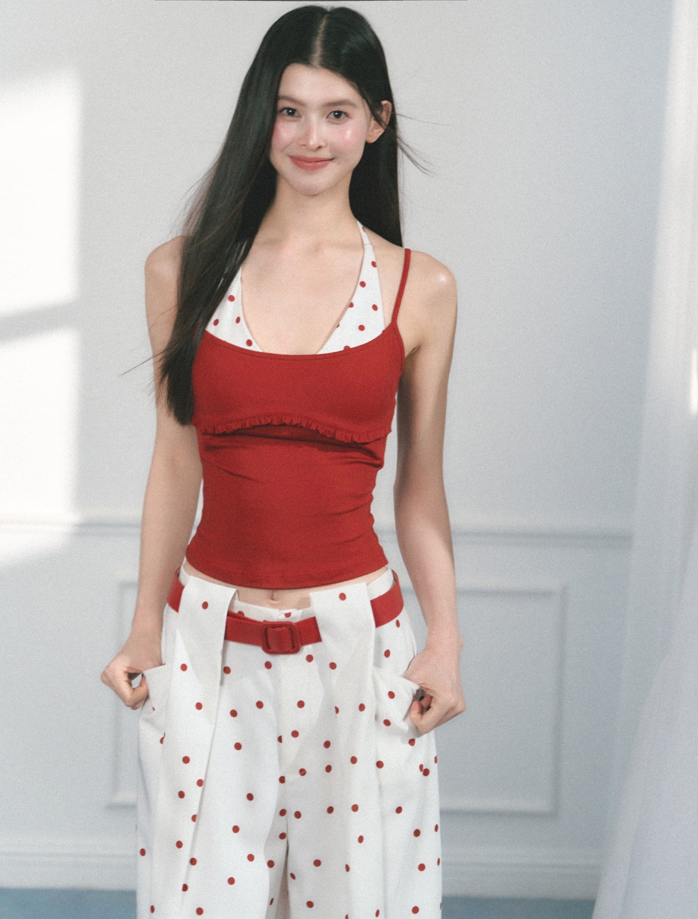 Multi-color Printed Slimming Camisole SAL0157