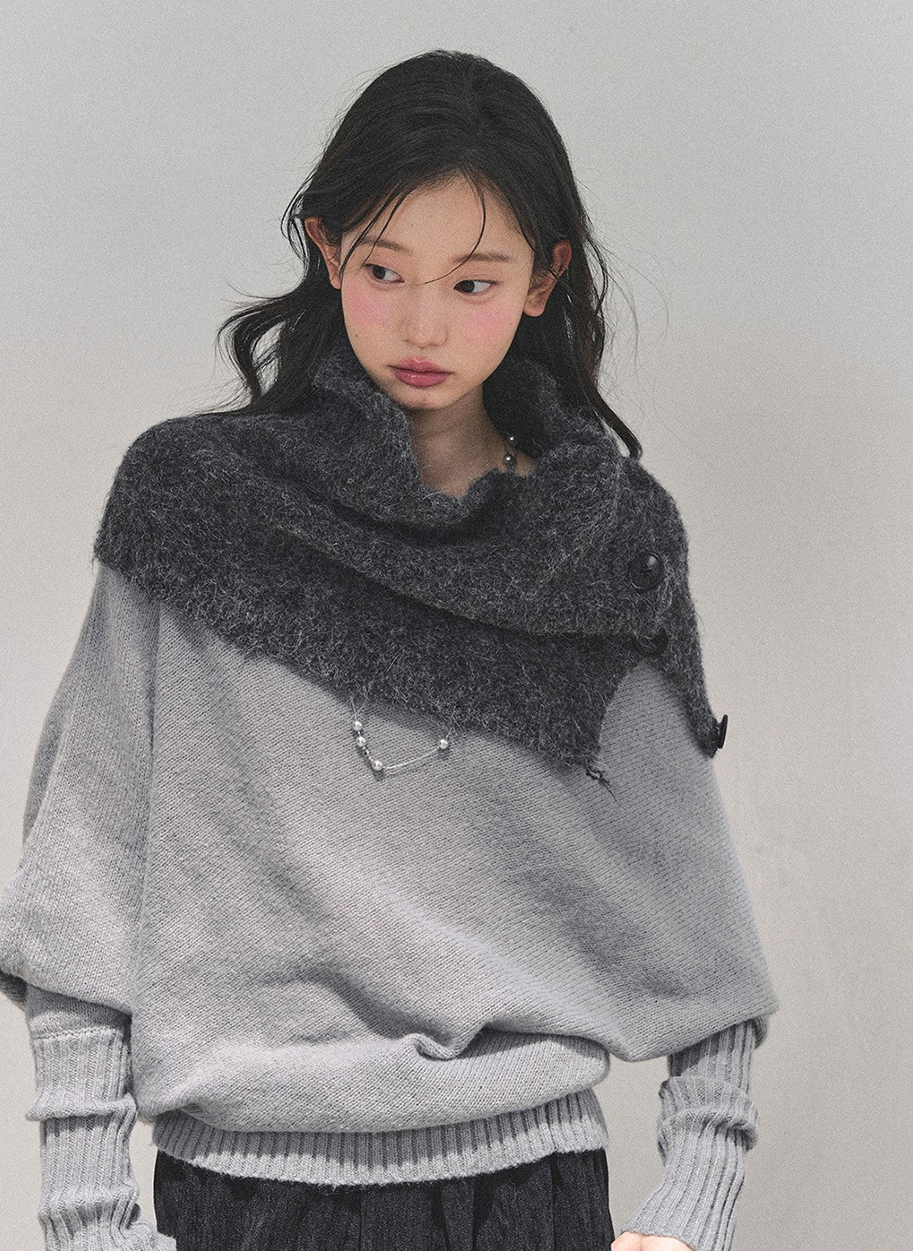 French Style Loose Sweater DIA0731