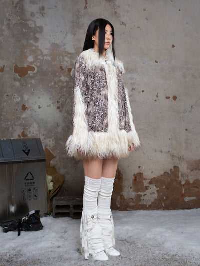 Punk Rock Eco-friendly Fur Coat ARI0031