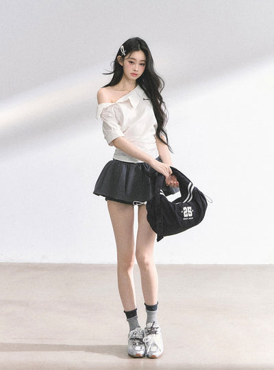 High Waist Slimming Puffy Skirt DIA0512