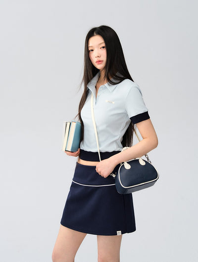 Contrast Color Polo T-shirt LAL0169