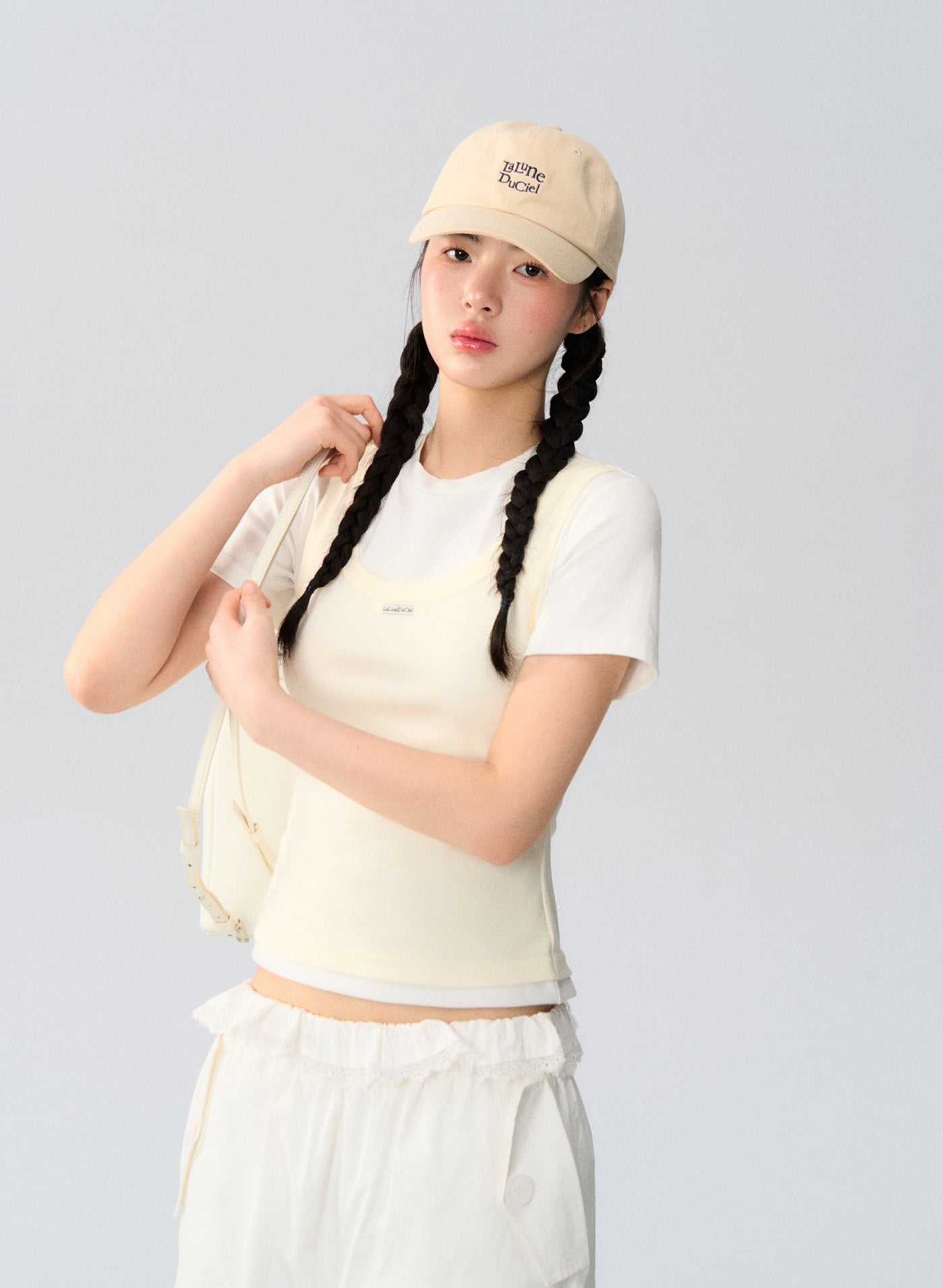 Fake Two-piece Layered T-shirt LAL0172