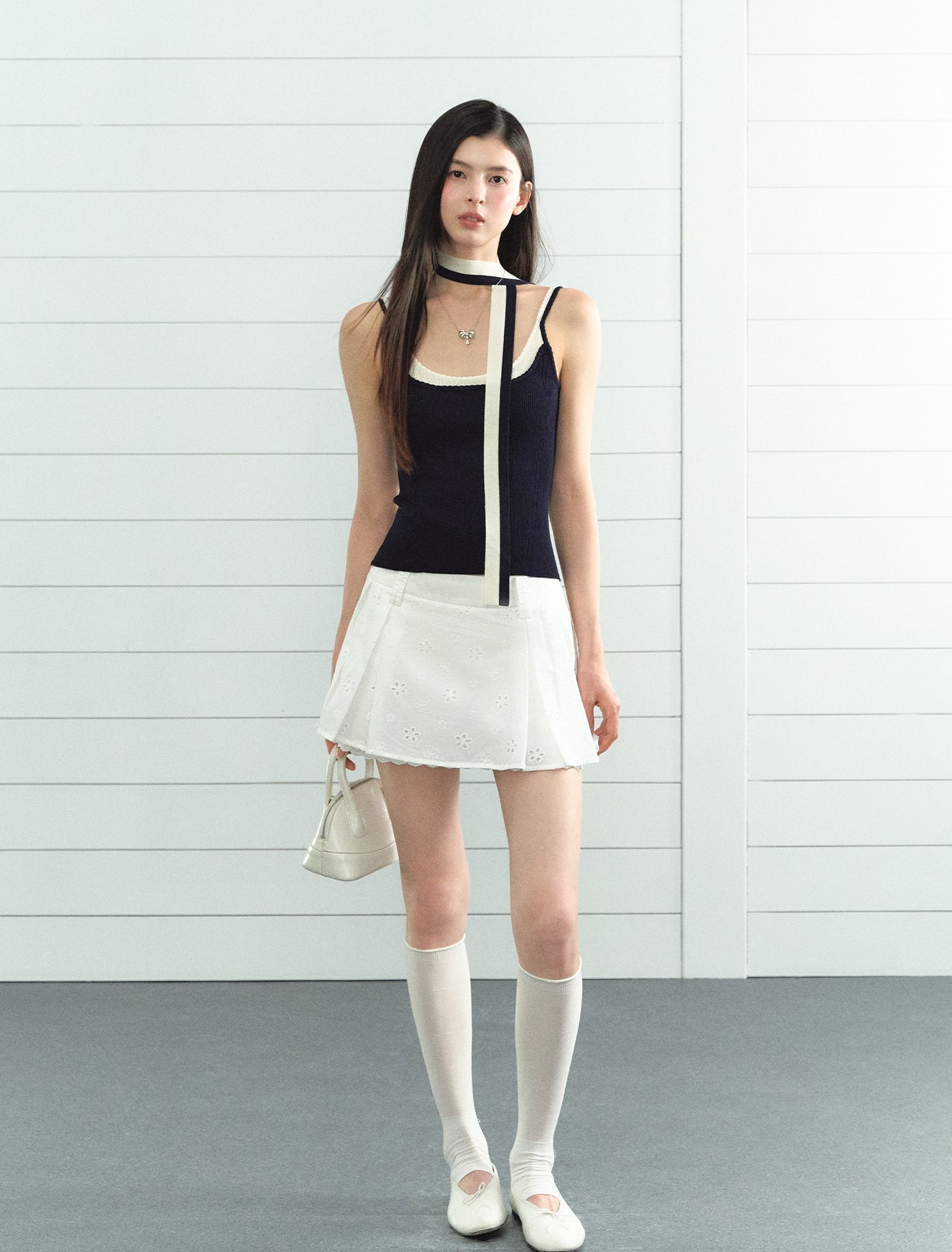 Fake Two-piece Splicing Camisole LAL0204