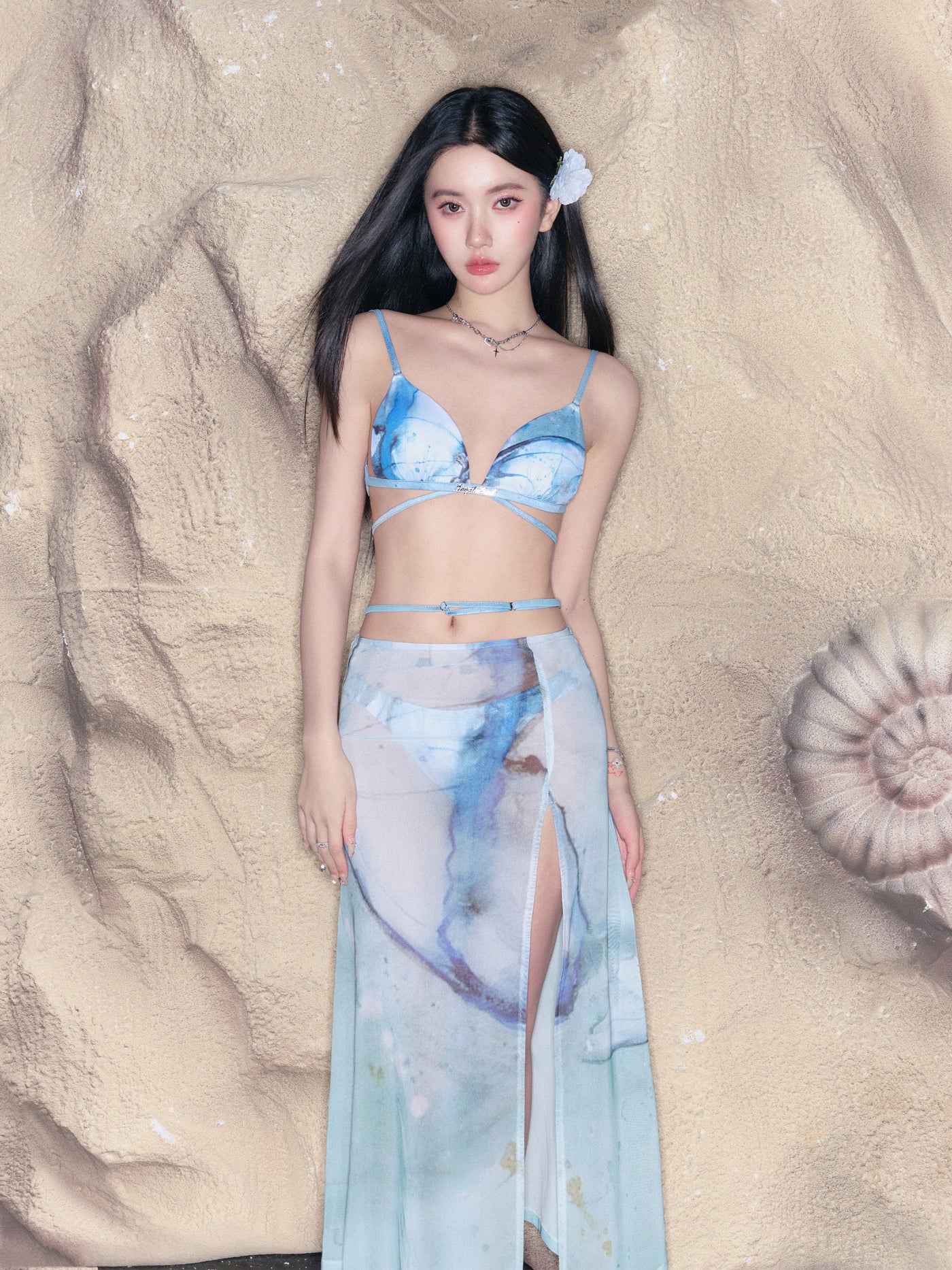 Sea Swimsuit Bikini/Blouse/Skirt FRA0185