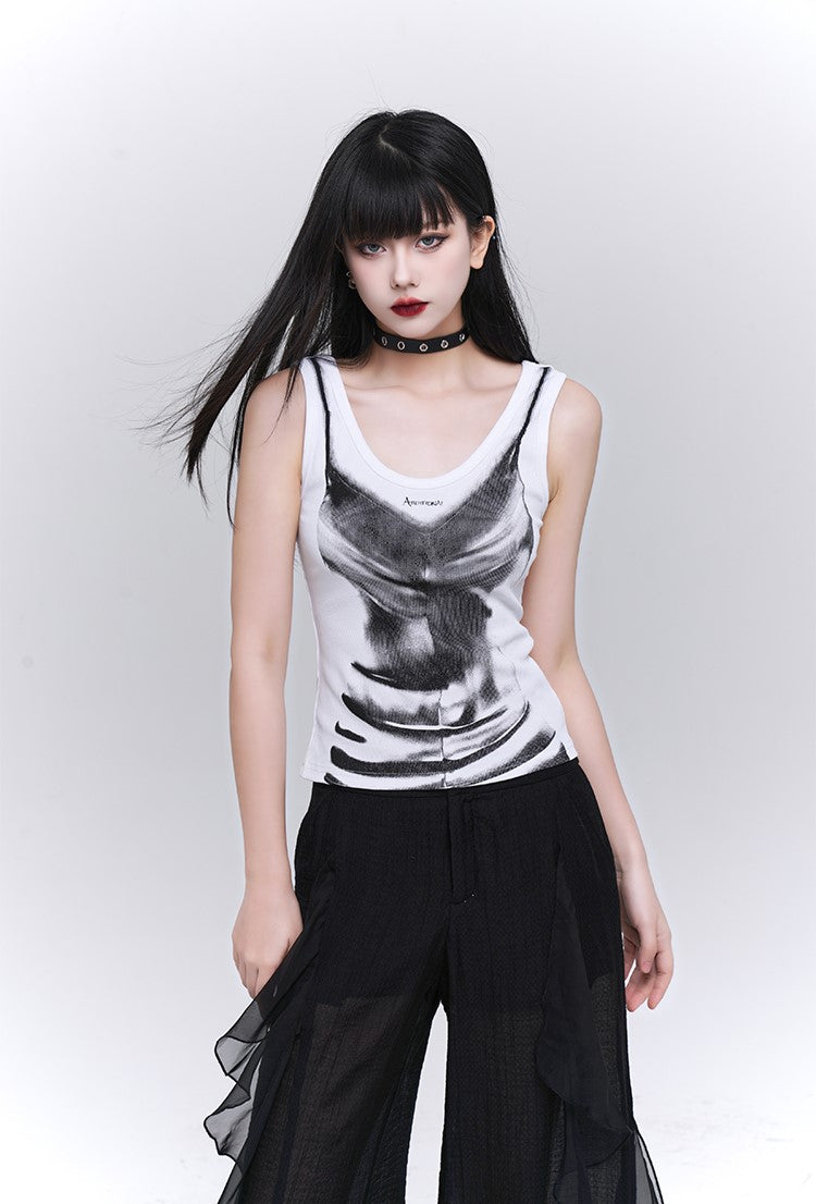 キャミソール off shoulder balloon camisole VAVONNE Camisole for Women, All Cotton, Airy Soft Comfy Tank