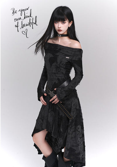 Unique One-shoulder Wasteland Style Dress LAD0112