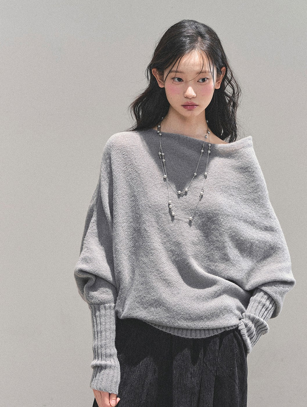 French Style Loose Sweater DIA0731