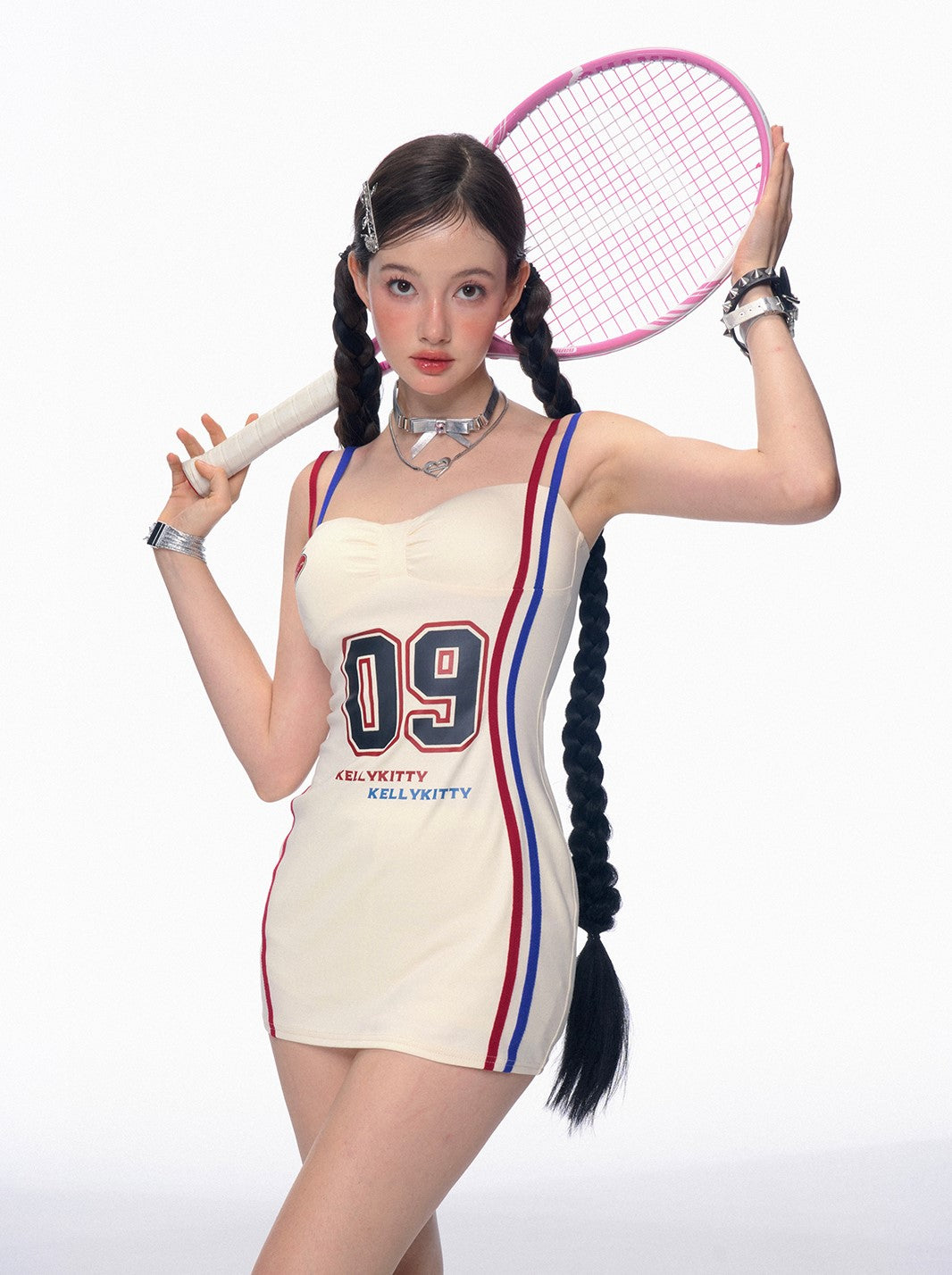 Sports Casual Tight Suspender Short Dress DIA0187