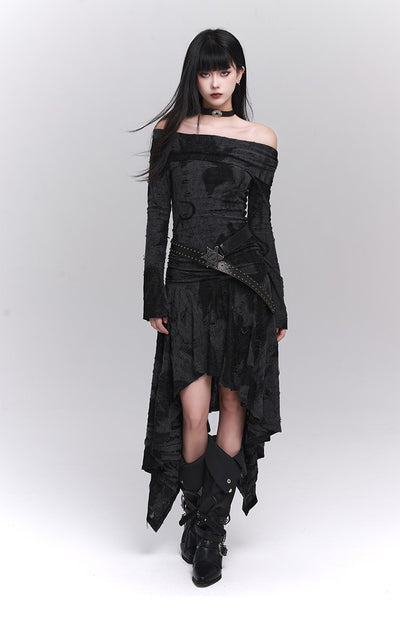 Unique One-shoulder Wasteland Style Dress LAD0112