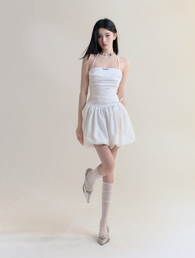 Moonlight Halter Neck Suspender Ballet Dress FRA0183