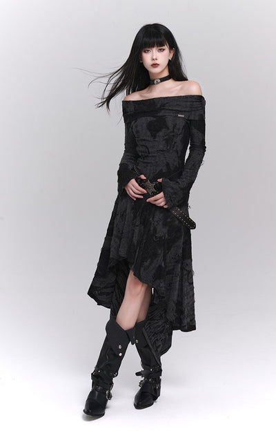 Unique One-shoulder Wasteland Style Dress LAD0112