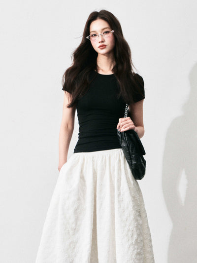Basic Short-sleeved T-shirt LUL0128