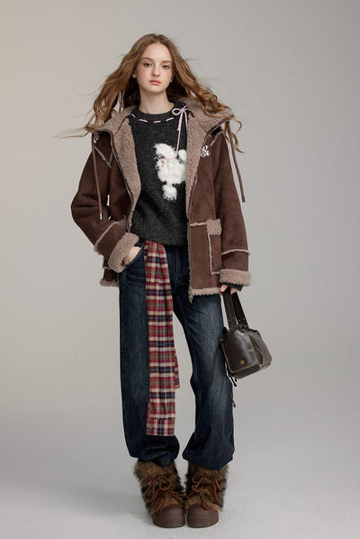 Imitation Fur Thick Warm Coat VIA0221