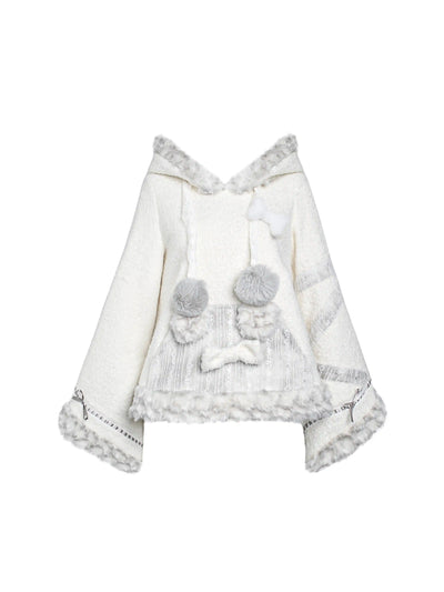 Velvet Rabbit Ear Sweater/Cake Skirt SER0119