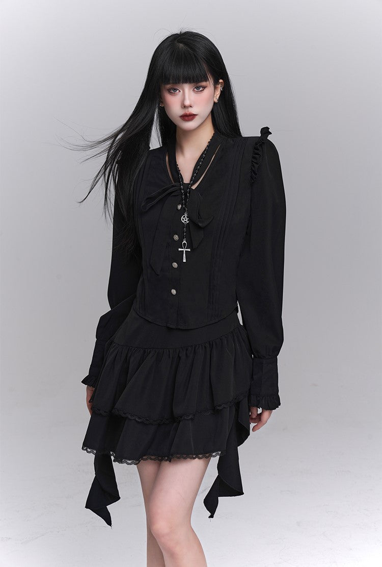 Black High-end Shirt LAD0147