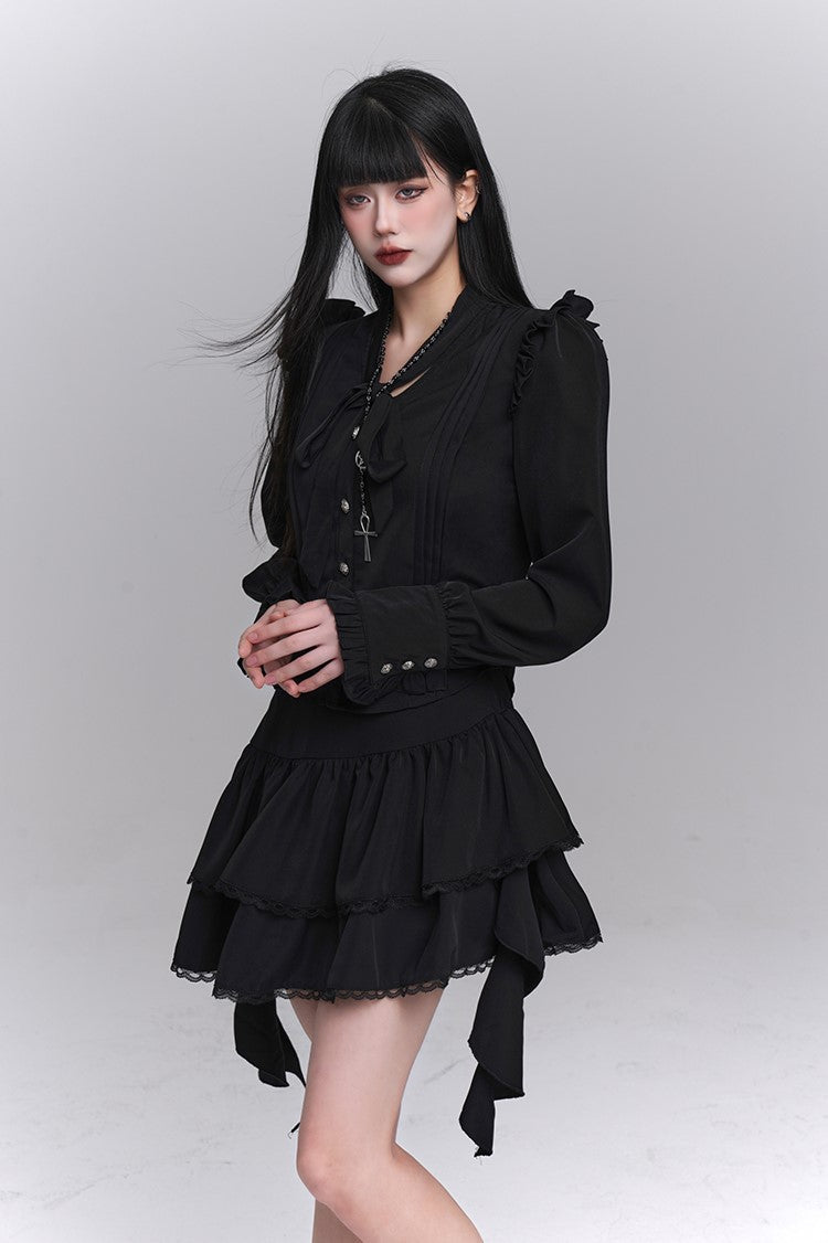 Black High-end Shirt LAD0147