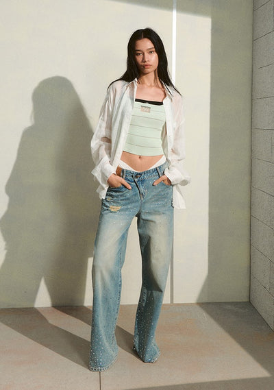 Natural Casual Loose Thin Shirt NOT0292