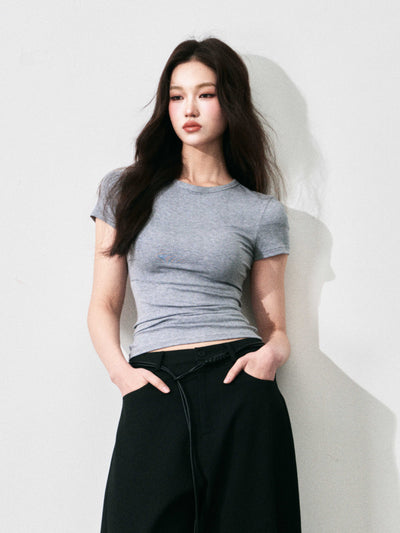 Basic Short-sleeved T-shirt LUL0128