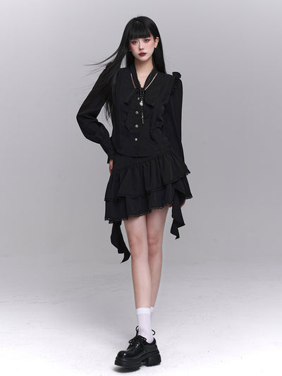 Black High-end Shirt LAD0147