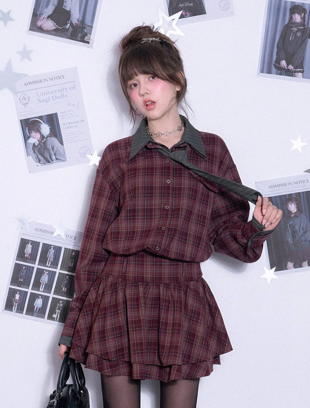 SAGI DOLLS サギドール　チェックアウター Sagi dolls – UrbanSheek