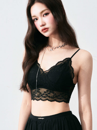 Lace Layered Suspenders Underwear LUL0132