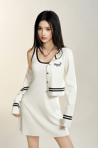 Knitted Suit High-end Dress/Cardigan MAC0084